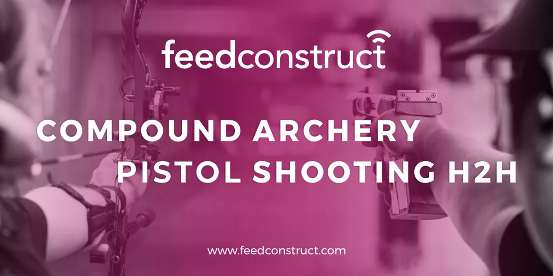 FeedConstruct Introduces New Exclusive Sports Varieties: Compound Archery and Pistol H2H Shooting