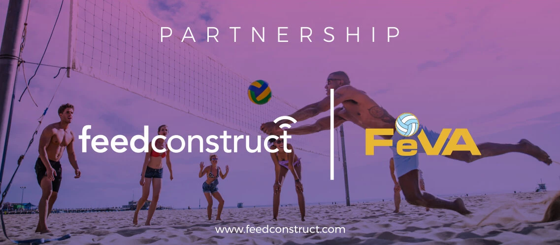 FeedConstruct’s NEW partnership to exclusively cover FeVA’s Beach Volleyball