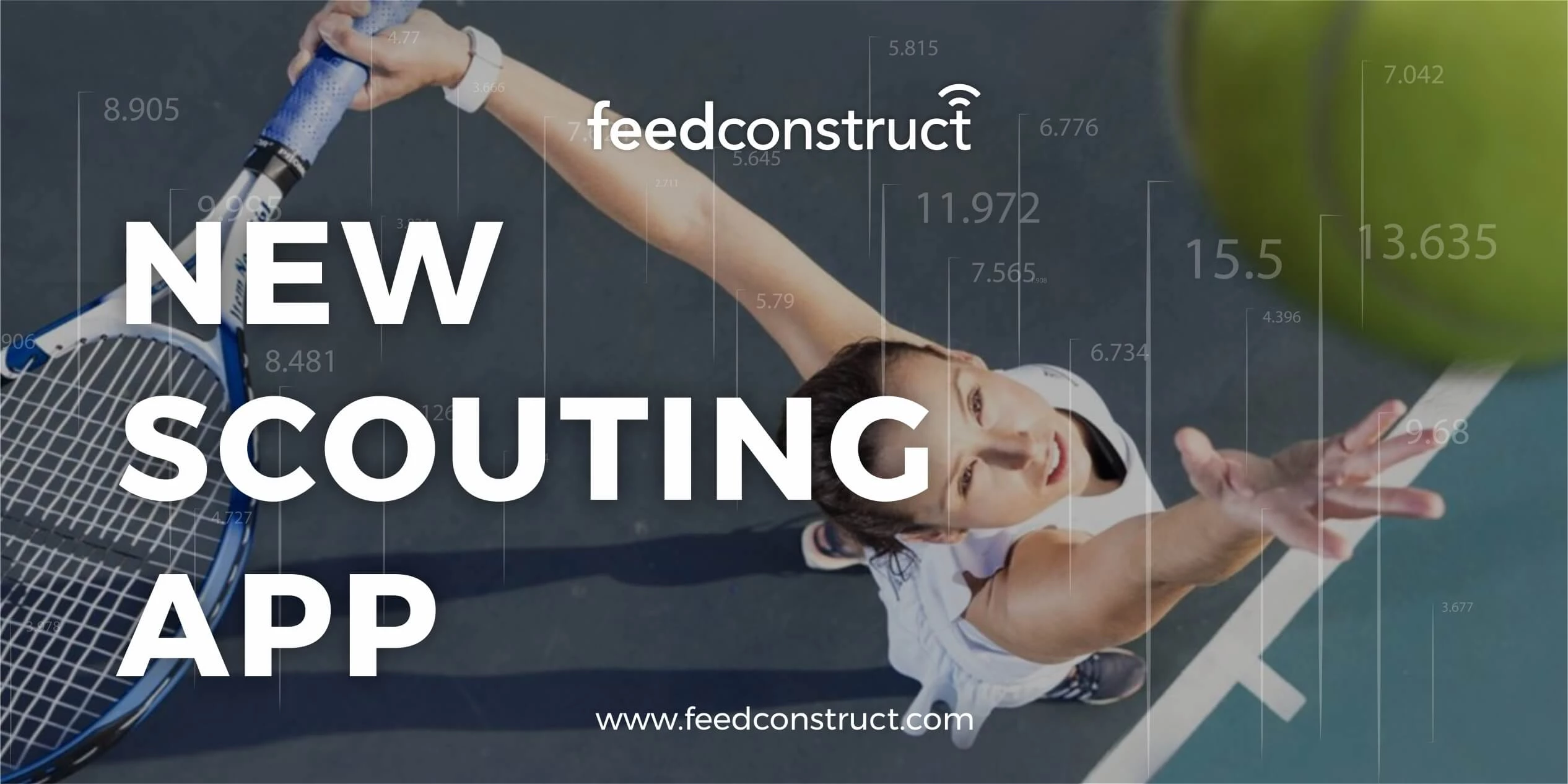 FeedConstruct’s new scouting app to cover Tennis