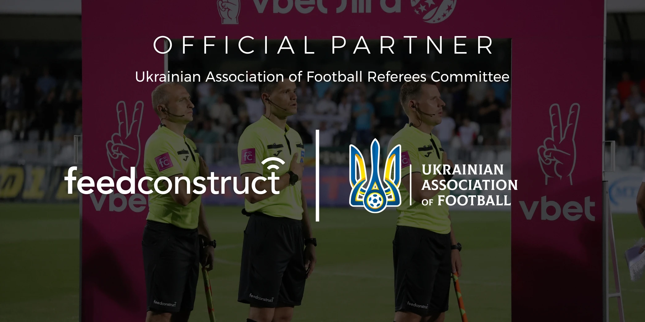 FeedConstruct - The Official Partner of the Ukrainian Association of Football Referees Committee